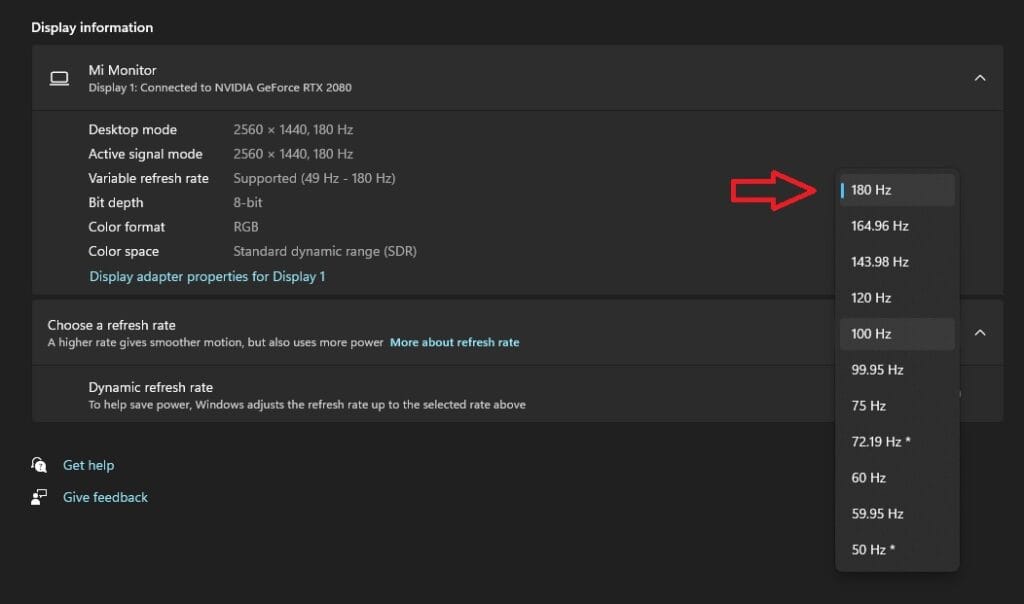 Stuck at 60Hz? How to Change Refresh Rate in Windows (Unlock 144Hz ...