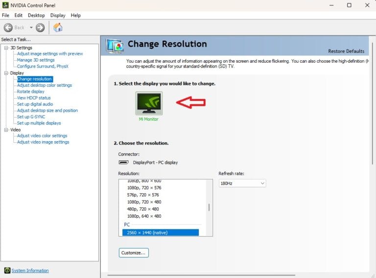 Stuck at 60Hz? How to Change Refresh Rate in Windows (Unlock 144Hz ...
